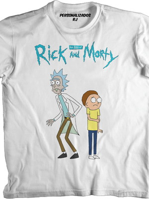 Camisa rick and morty