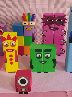 Numberblocks para brincar - 1 ao 10