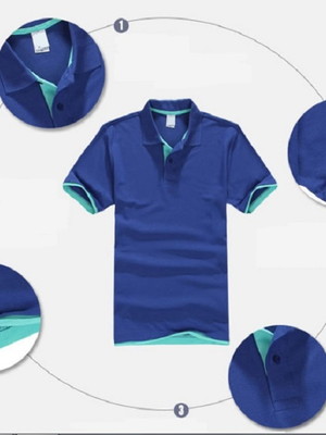 10 camisas polo barras duplas com bordado no peito e costas