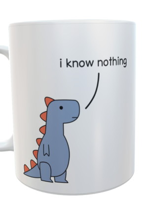 Caneca dinosaur geek