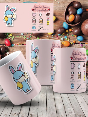 Caneca bolo de caneca