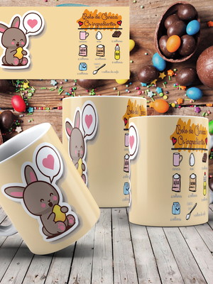 Caneca bolo de caneca