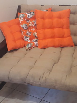 Conjunto de almofadas futon - confeccionamos qualquer medida