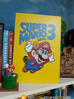 Quadro pôster - super mario bros.