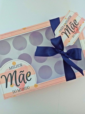 Caixa 15 doces dia das mães