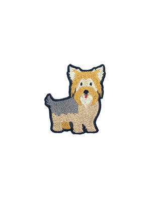 Patch bordado cachorro - yorkshire - modelo1