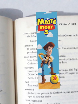 Marca página toy story