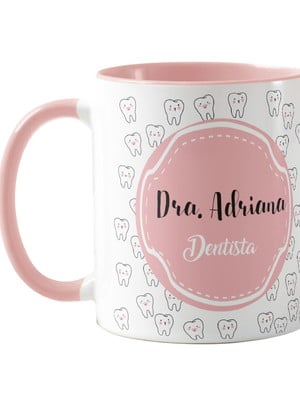 Caneca profissão dentista odontologia