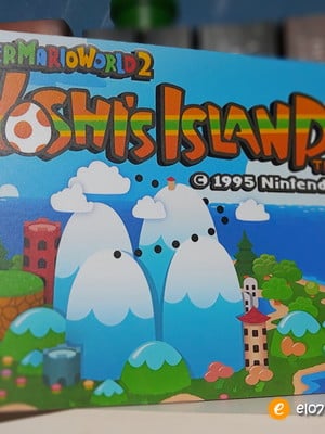 Quadro pôster - super mario - yoshi island