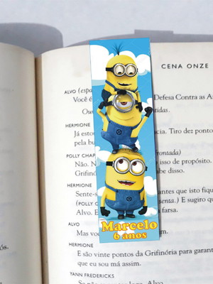 Marca página minions