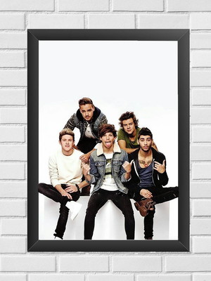 Quadro decorativo a3 one direction, boy band