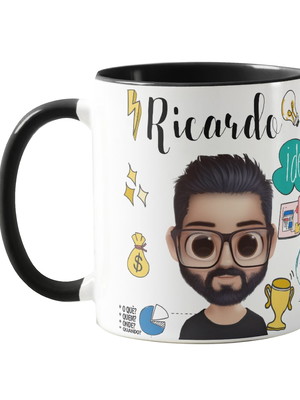 Caneca profissão presente criativo empreendedor empresário