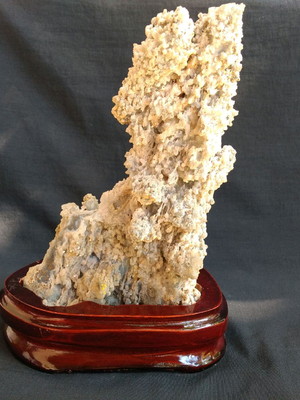 Calcedônia cristalizada com lodolita - fonstones