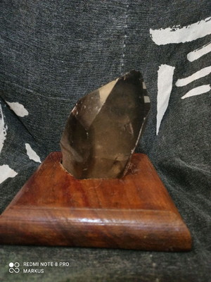 Ponta natural cristal fumê