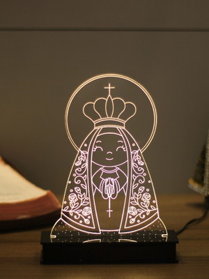 Luminaria nossa senhora aparecida infantil