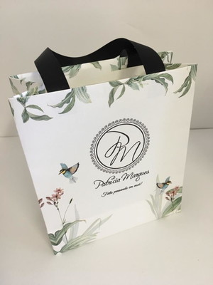Sacola personalizada logo
