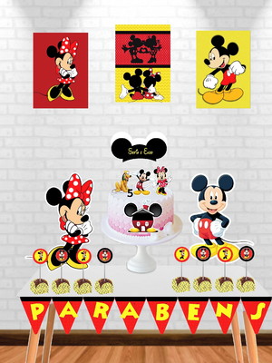 Kit festa minnie e mickey