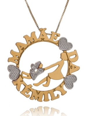 Colar mandala pequena modelo 33