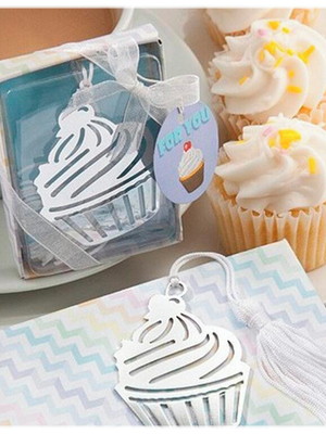Marcador de metal cupcake