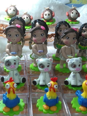 Caixinha de acrílico moana baby