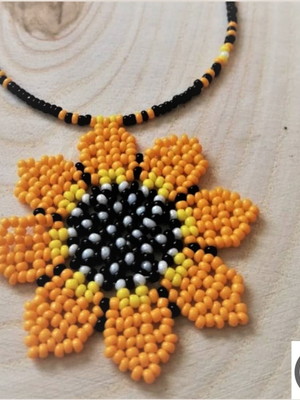 Colar girassol