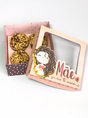 Caixa 4 doces dia das mães