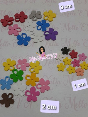 Flores de eva 3 cm