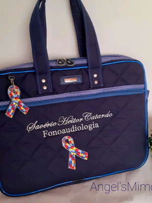 Bolsa para notebook fonoaudiólogo tea