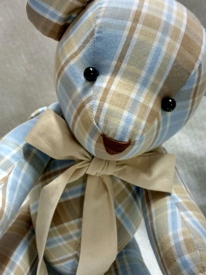 Urso de tecido m