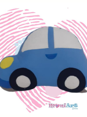 Carrinho almofada em feltro