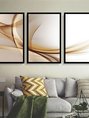 Quadros abstratos: com vidro