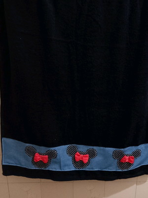 Toalhas artesanais de banho -estilo minie e mickey