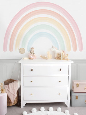 Adesivo decorativo de parede rainbow