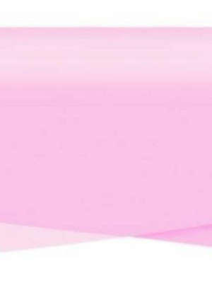 Papel de seda 50x70 cm pct c/100 unidades - rosa bebe ac16
