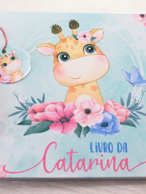 Livro do bebê - girafa