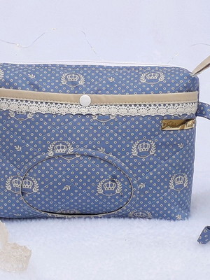 Necessarie do bebê porta fraldas e lenço