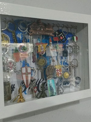 Quadro porta chaveiros lançamento