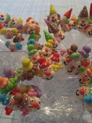 Colherinha p/ brigadeiro mole palhaço