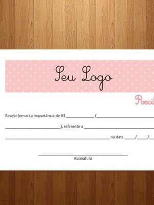 Bloco de recibo 10x15