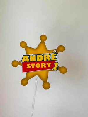 Topper para cupcake toy story