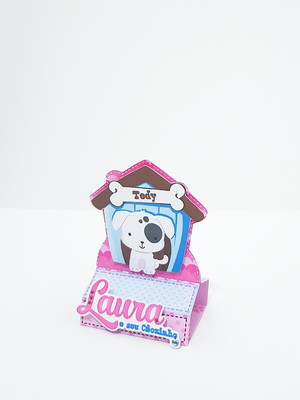 Porta bis duplo cachorrinho