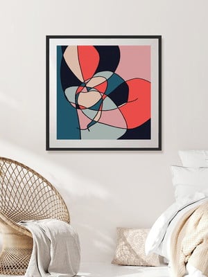 Quadro decorativo abstrato moderno lancamento premium