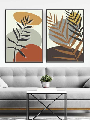 Quadros composição duplo abs fl 95x63 com moldura