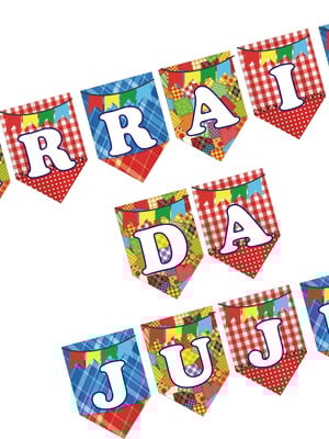 Bandeirinhas festa junina