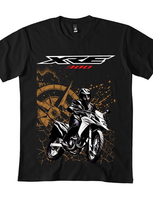 Camiseta honda xre 300 moto xre 2019 100% algodão