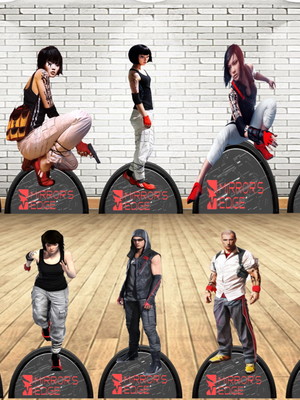 Mirrors edge displays kit com 10 peças