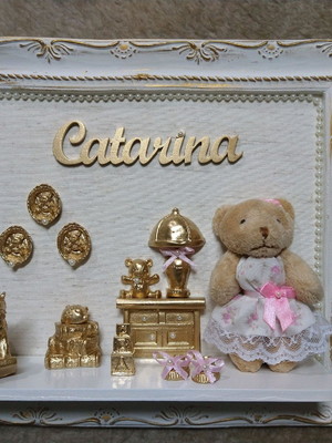 Quadro ursinha