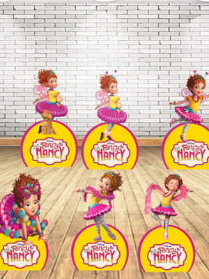 Fancy nancy displays kit com 10 peças