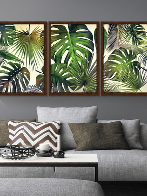 Quadros decorativo folhagem