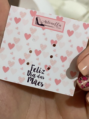 140 etiquetas de brinco tag personalizada